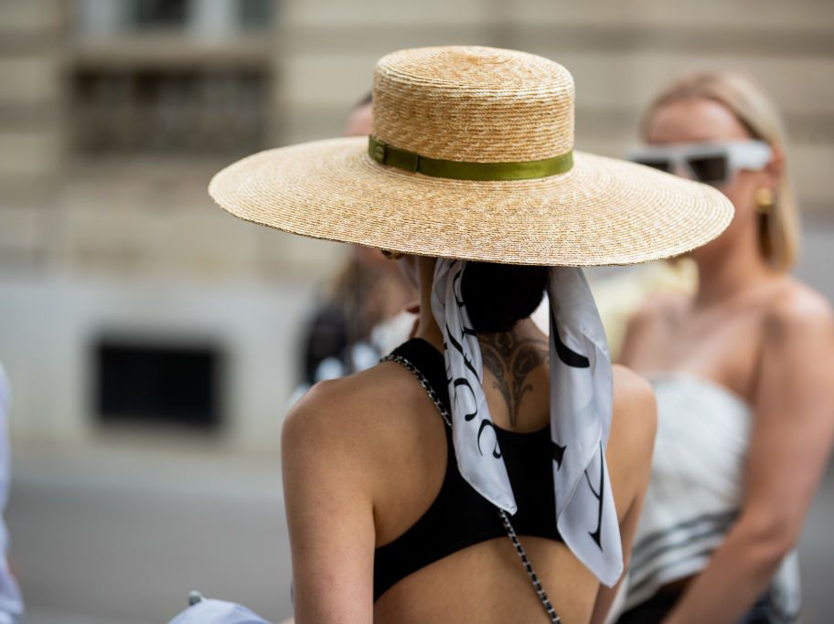 Chanel Womens Wide-brimmed Hats