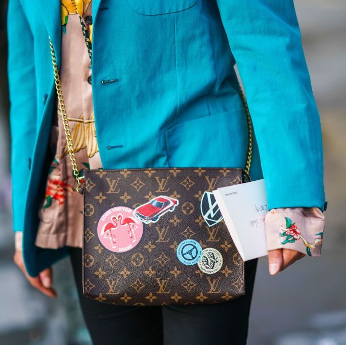 Louis Vuitton Denim Patches on The Go Handbags
