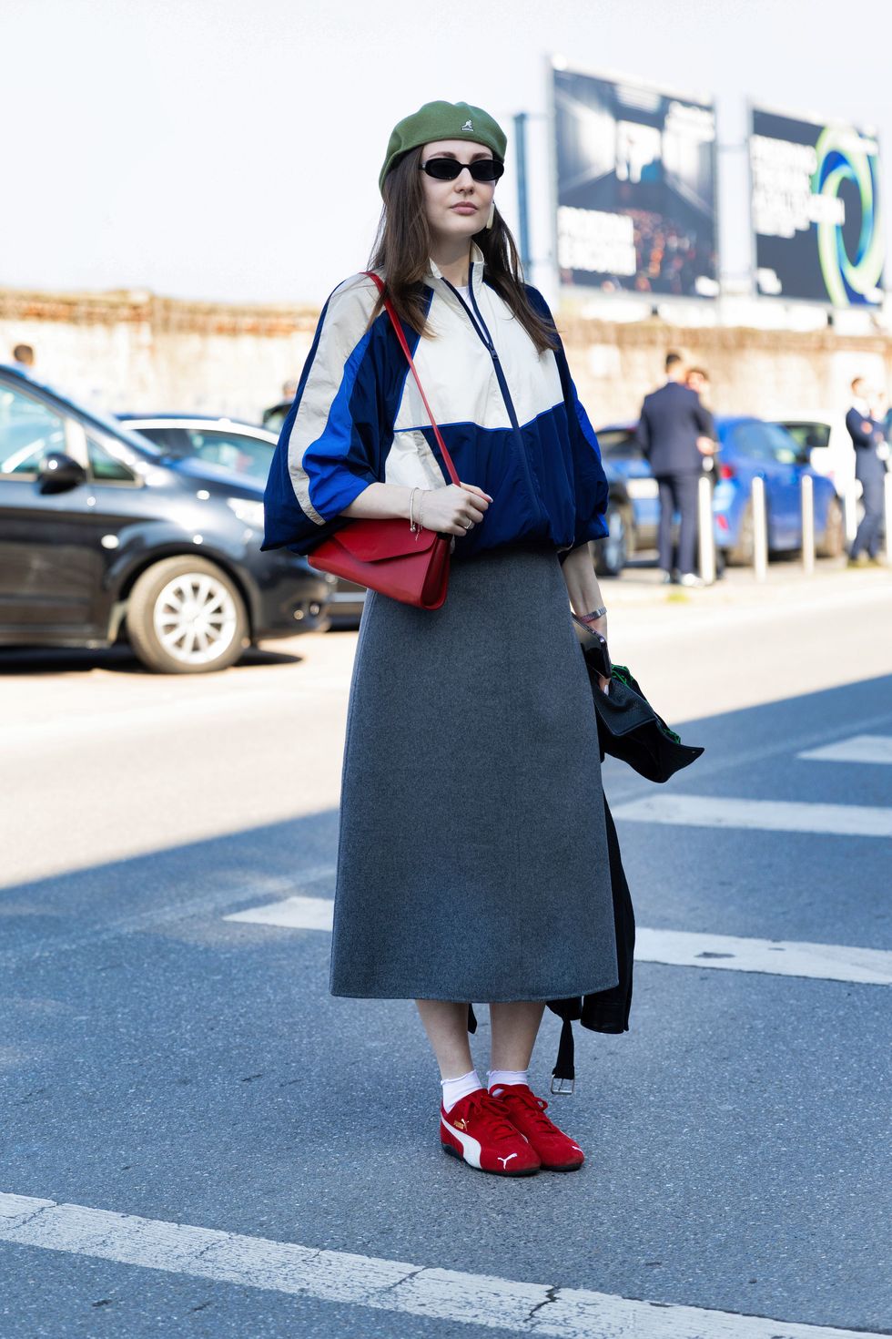 Street Style Jour 3 Milan Fashion WeekAlies Portez l'automne / hiver 2025/2026