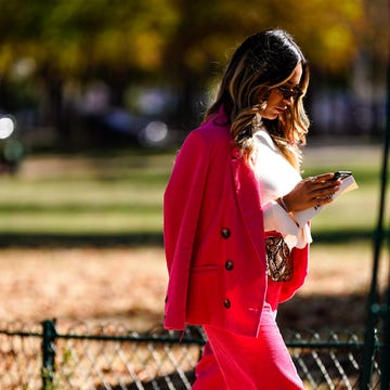 Street Style : Paris Fashion Week Womenswear Spring/Summer 2019 : Day Two