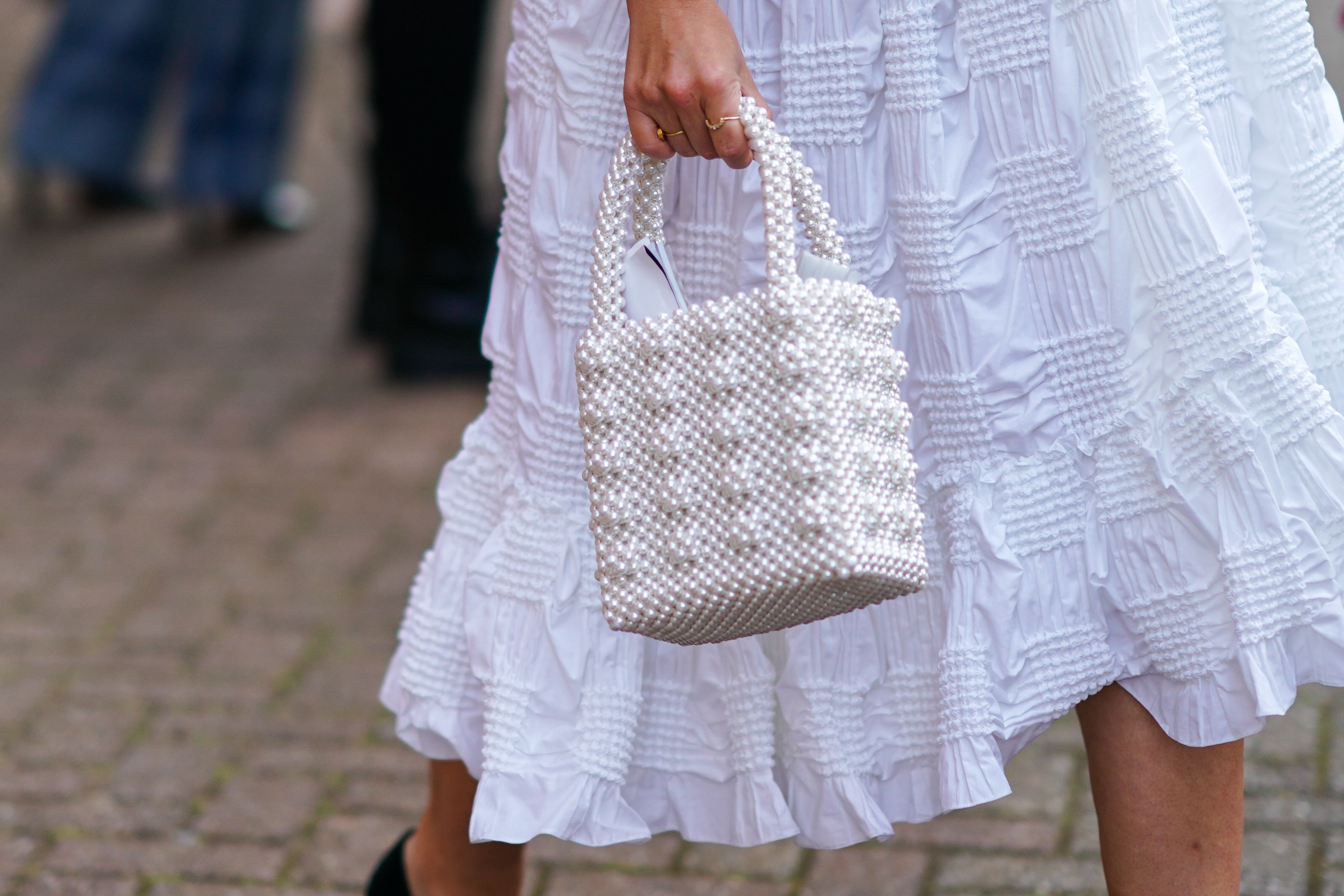 A New Day Pearl Shoulder Handbag Purse | eBay