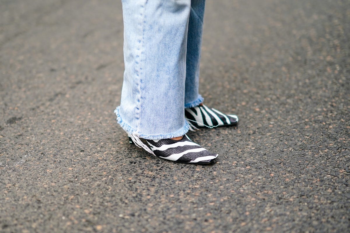 Bleached Denim Jeans - Ready to Wear