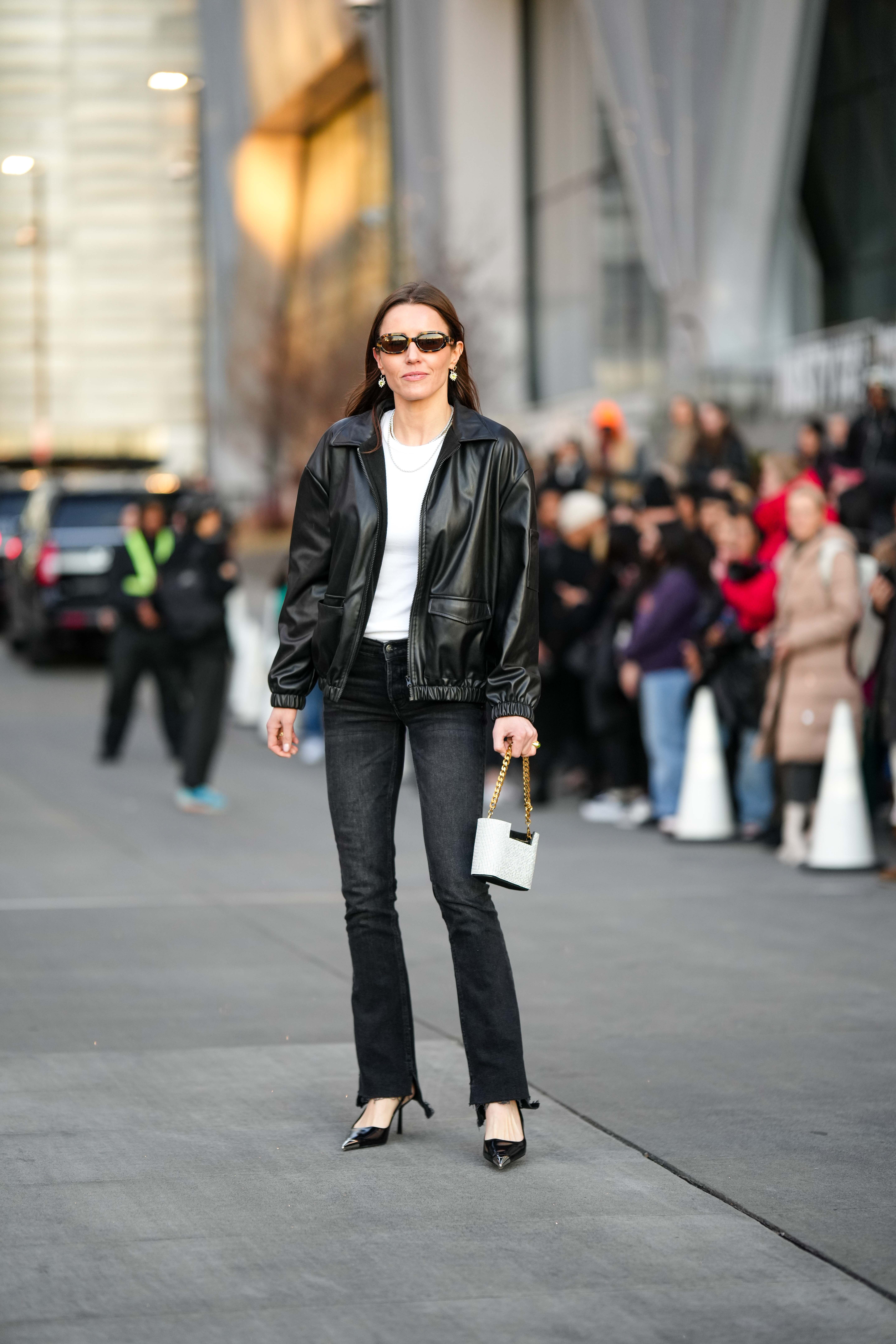 Come indossare i jeans. Le idee street style dalla Milano Fashion Week