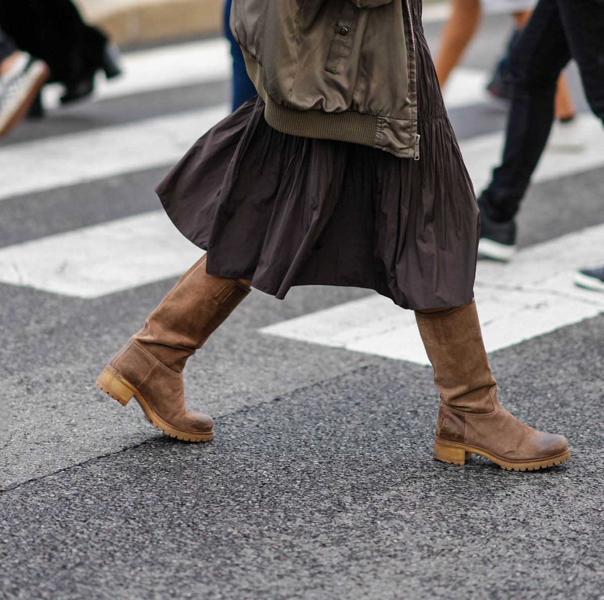 Summer's Most Surprising Street-Style Trend? Knee-High Boots
