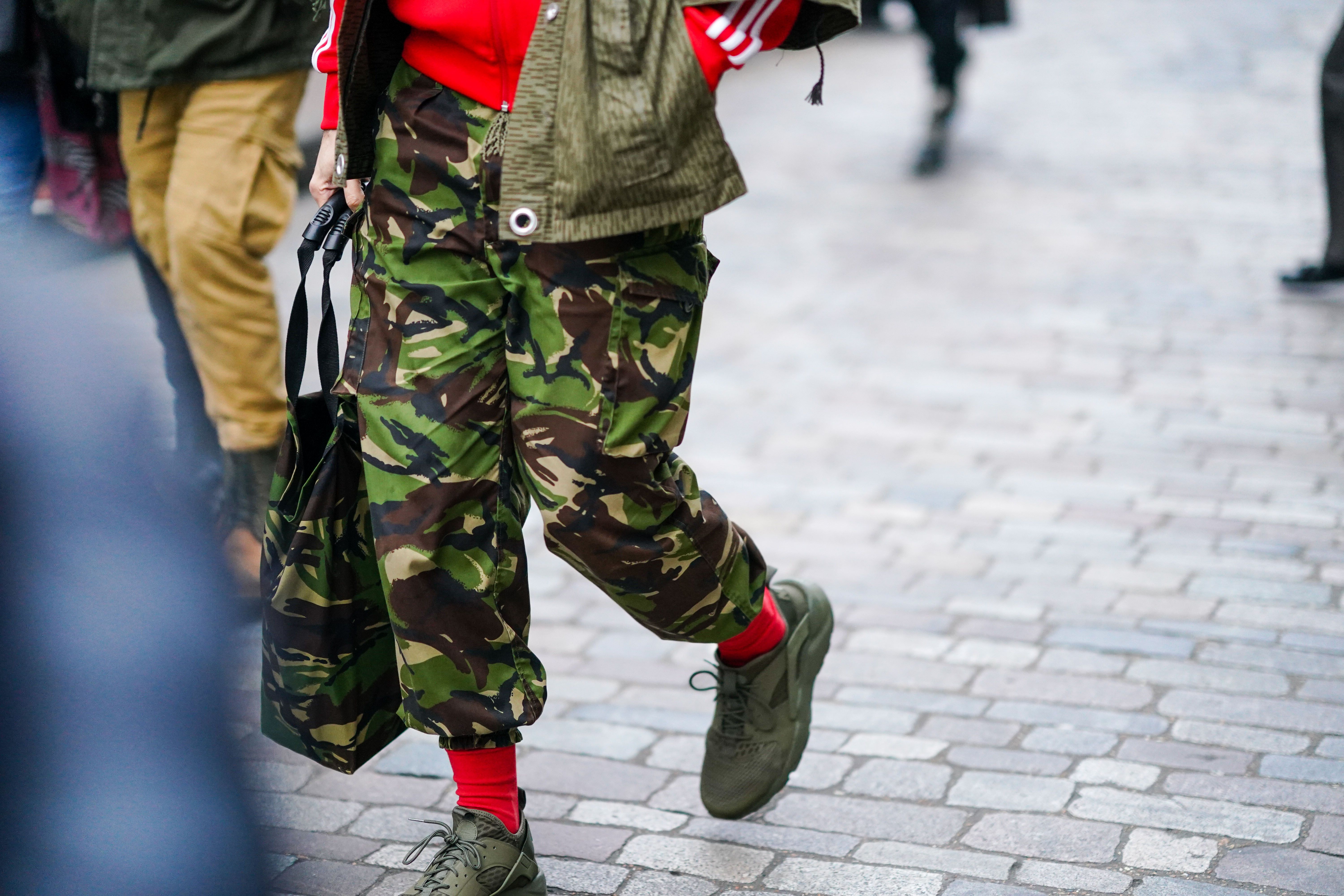 Zapatillas de hombre - Street Style de la Fashion Week de Londres