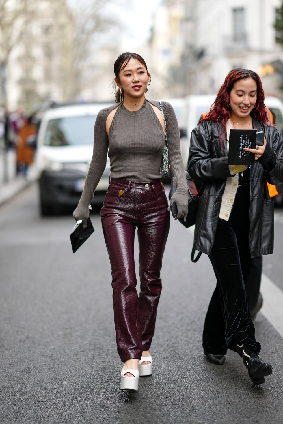 street style  day three paris fashion week  womenswear fw 20222023