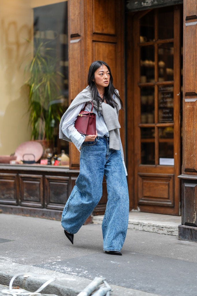 street style paris fashion week womenswear springsummer 2025 day eight