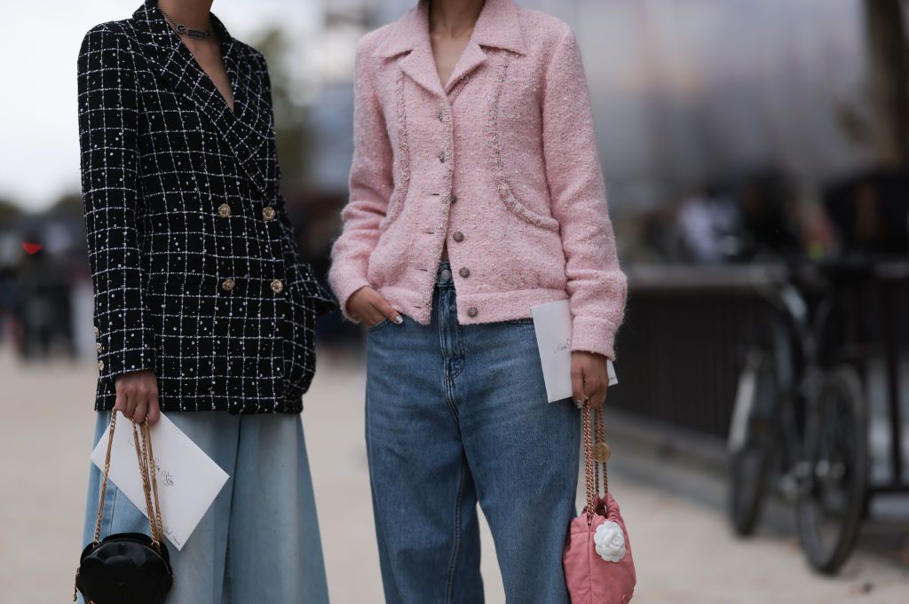 Spring Jackets And Coats For Women 2024   Guests Are Seen Outside Chanel Show Wearing Black Chanel News Photo 1709655897 