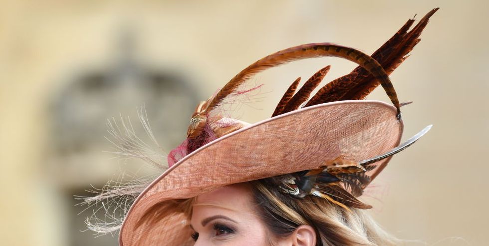 All Princess Eugenie and Jack Brooksbank's Royal Wedding Hats Photos - The  Best Hats and Fascinators Style From Princess Eugenie's Wedding
