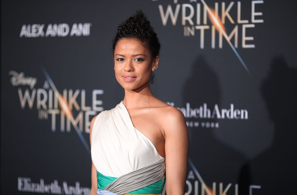 gugu mbatha raw premiere of disney's "a wrinkle in time"   arrivals