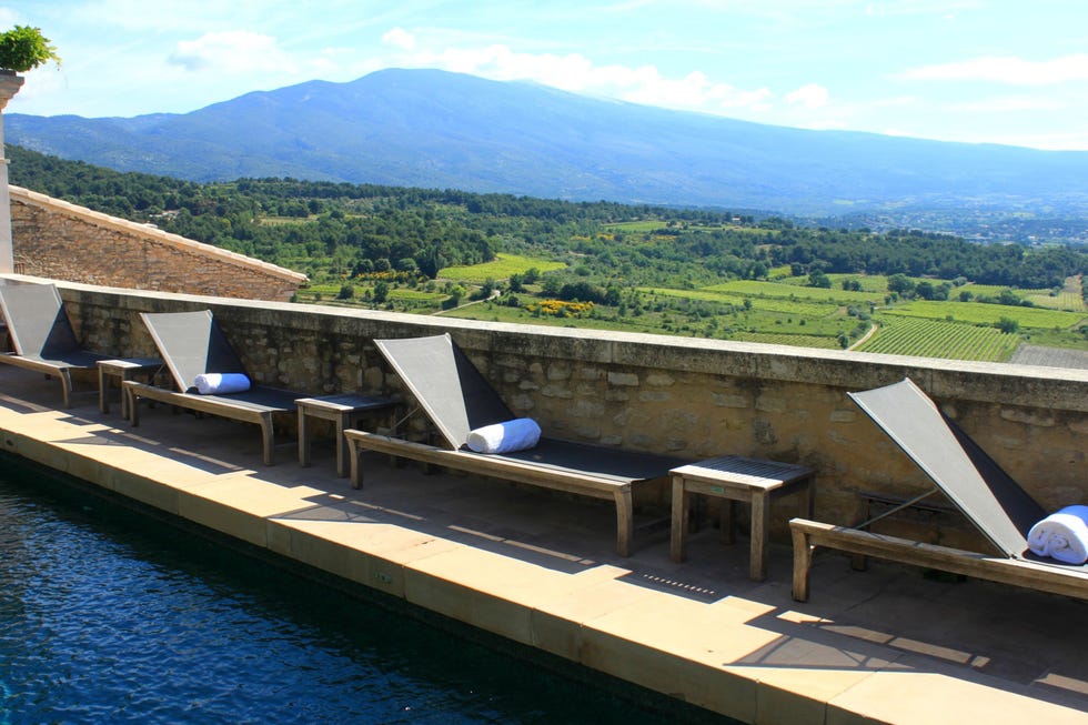 The pool at Crillon le Brave