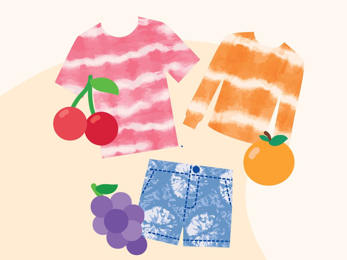 Dye a Shirt With Veggies and Fruits