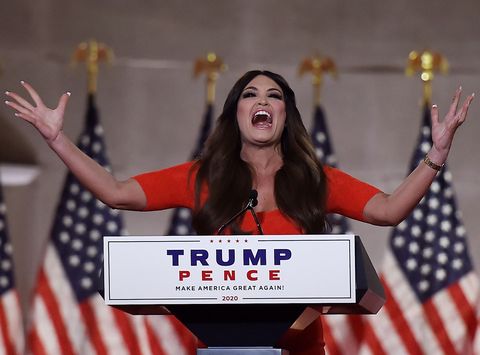 kimberly guilfoyle speaks during the first day of the republican convention at the mellon auditorium on august 24, 2020 in washington, dc photo by olivier douliery  afp photo by olivier doulieryafp via getty images
