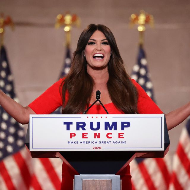washington, dc   august 24 kimberly guilfoyle pre records her address to the republican national convention at the mellon auditorium on august 24, 2020 in washington, dc the novel coronavirus pandemic has forced the republican party to move away from an in person convention to a televised format, similar to the democratic party's convention a week earlier photo by chip somodevillagetty images