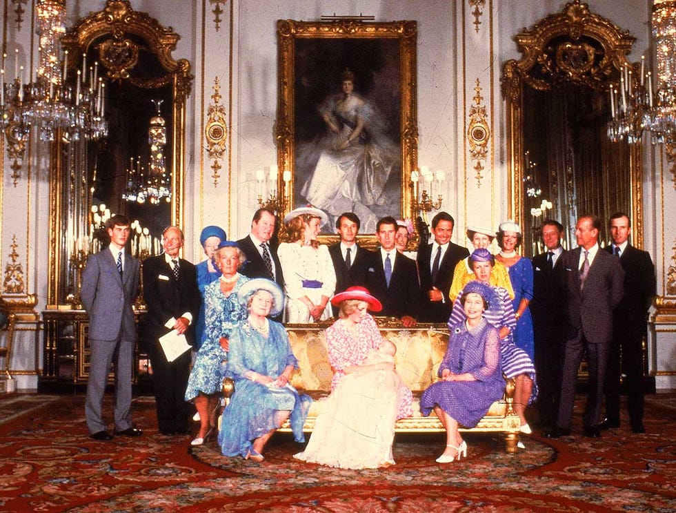 Posado oficial bautizo Guillermo de Inglaterra
