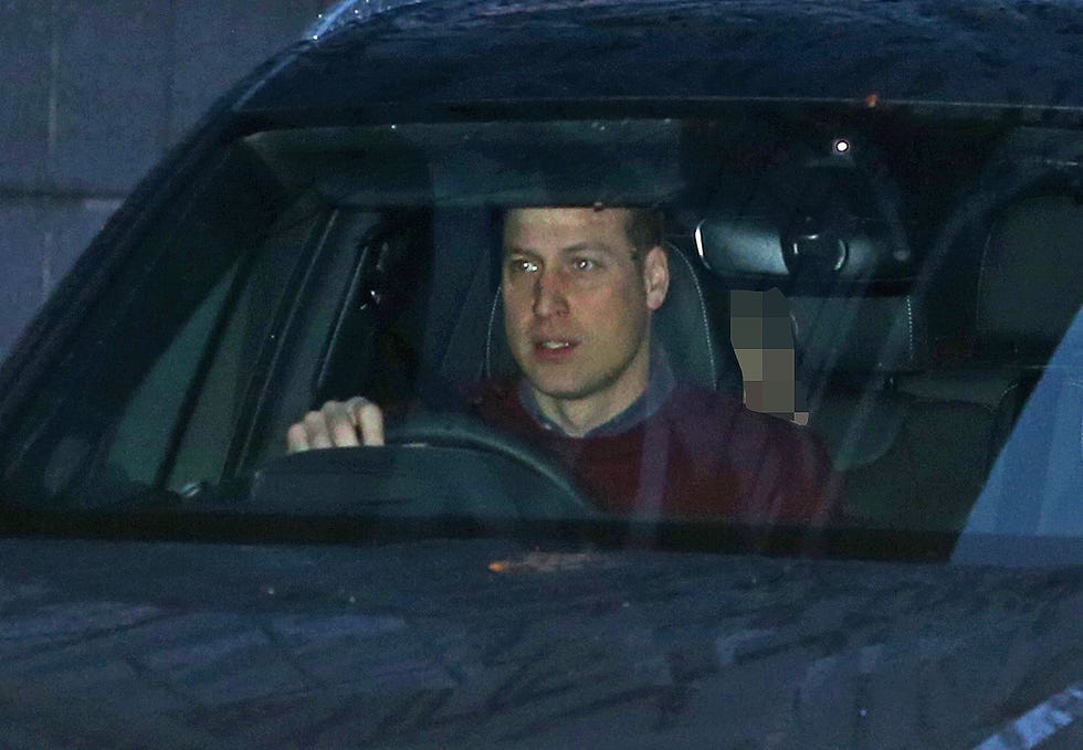 Guillermo Inglaterra después reunión Sandringham