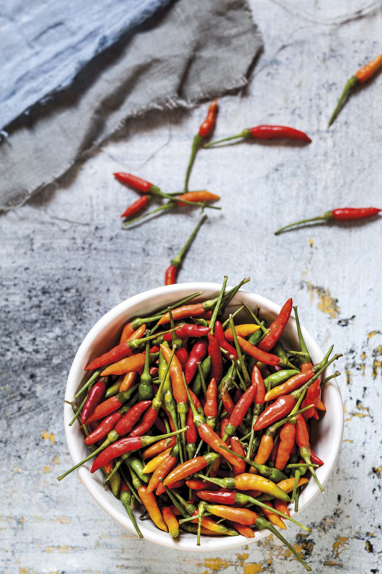 guindillas y chiles