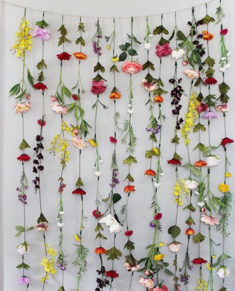 Prestigioso Creta Para editar 20 Guirnaldas de flores artificiales para decorar tu casa