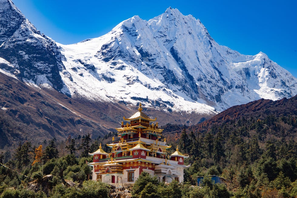 Gumba on Lap of Mount Manaslu Nepal,Gorkha,Nepal gumba on lap of mount manaslu nepal,gorkha,nepal