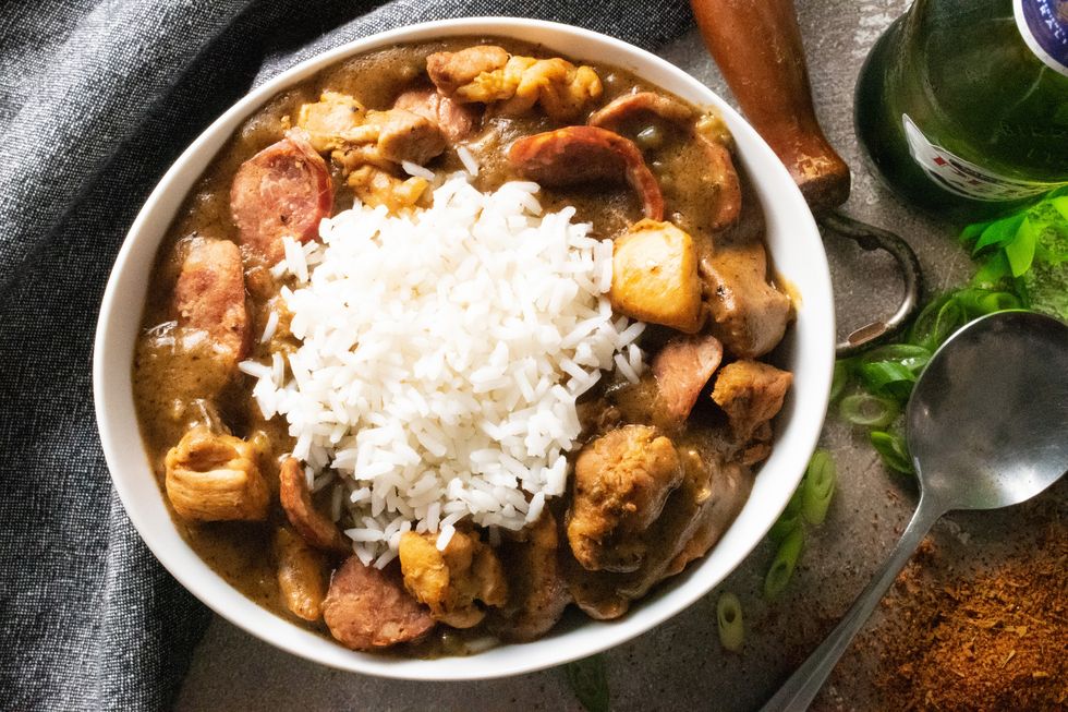 chicken and andouille gumbo
