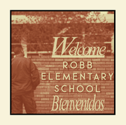 robb elementary school sign in uvalde, texas