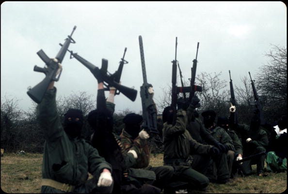 ira gunmen in 1977
