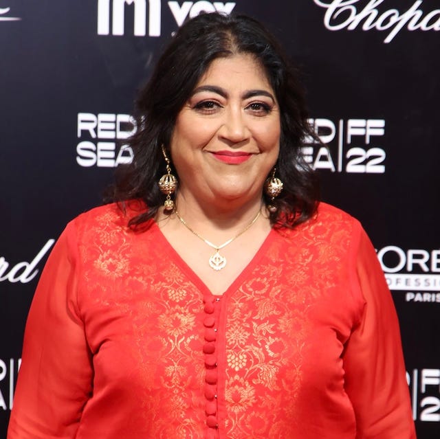 gurinder chadha attends the opening night gala screening of what's love got to do with it at the red sea international film festival on december 01, 2022 in jeddah, saudi arabia