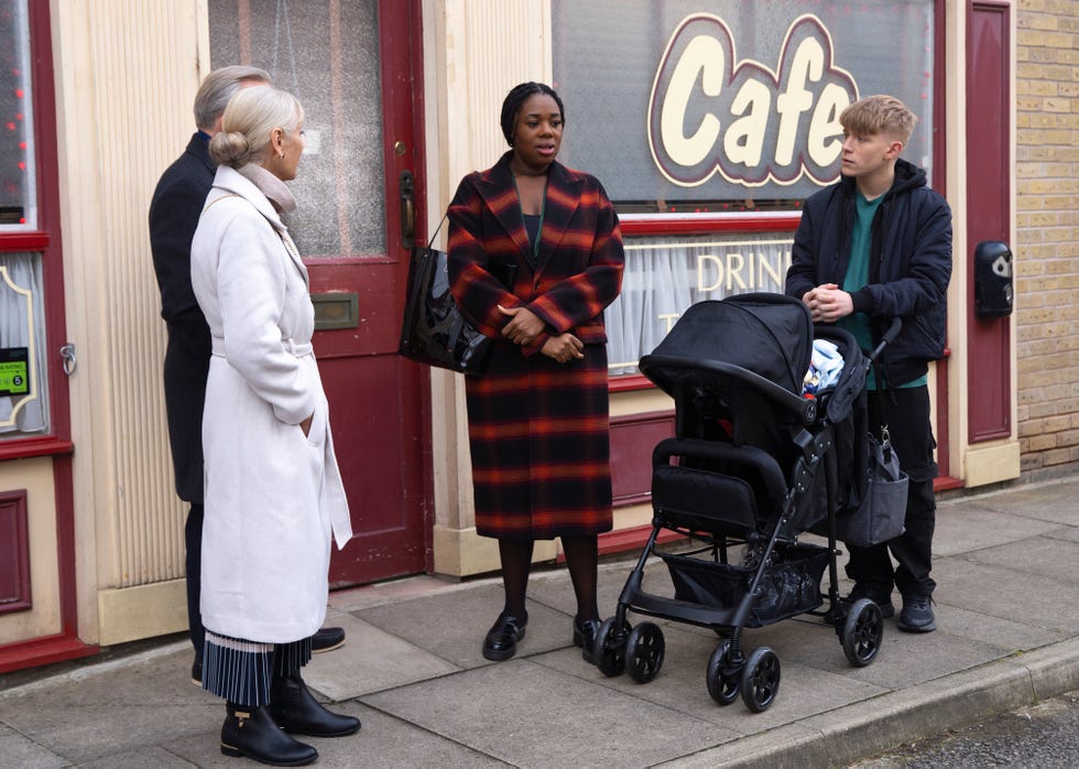 gus deering, anthea deering, dee dee bailey, max turner, coronation street