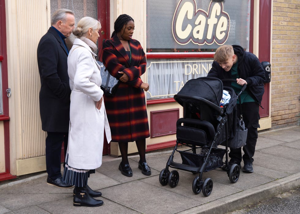 gus deering, anthea deering, dee dee bailey, max turner, coronation street