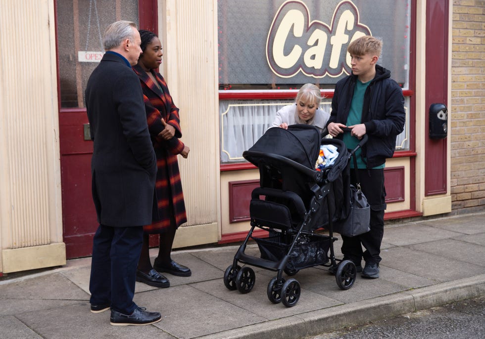 gus deering, anthea deering, dee dee bailey, max turner, coronation street