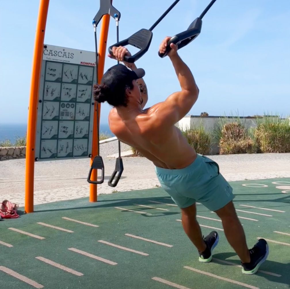 Outdoor upper body discount workout