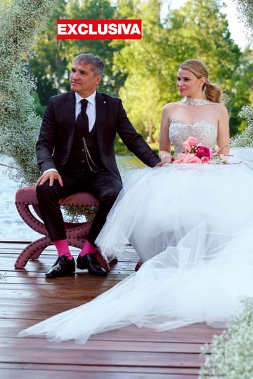 gustavo gonzalez y maría lapiedra, el día de su boda