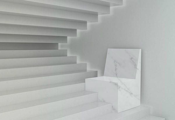 White, Stairs, Line, Wall, Architecture, Material property, Plaster, Room, Interior design, House, 
