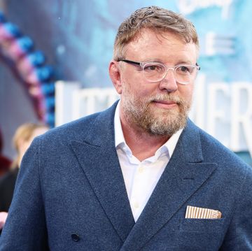 london, england may 15 guy ritchie attends the uk premiere of the little mermaid at odeon luxe leicester square on may 15, 2023 in london, england photo by hoda davainedave benettwireimage