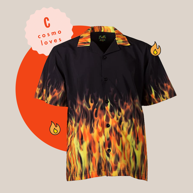 GUY FIERI - ESQUE FLAME SHIRT, Message me with any