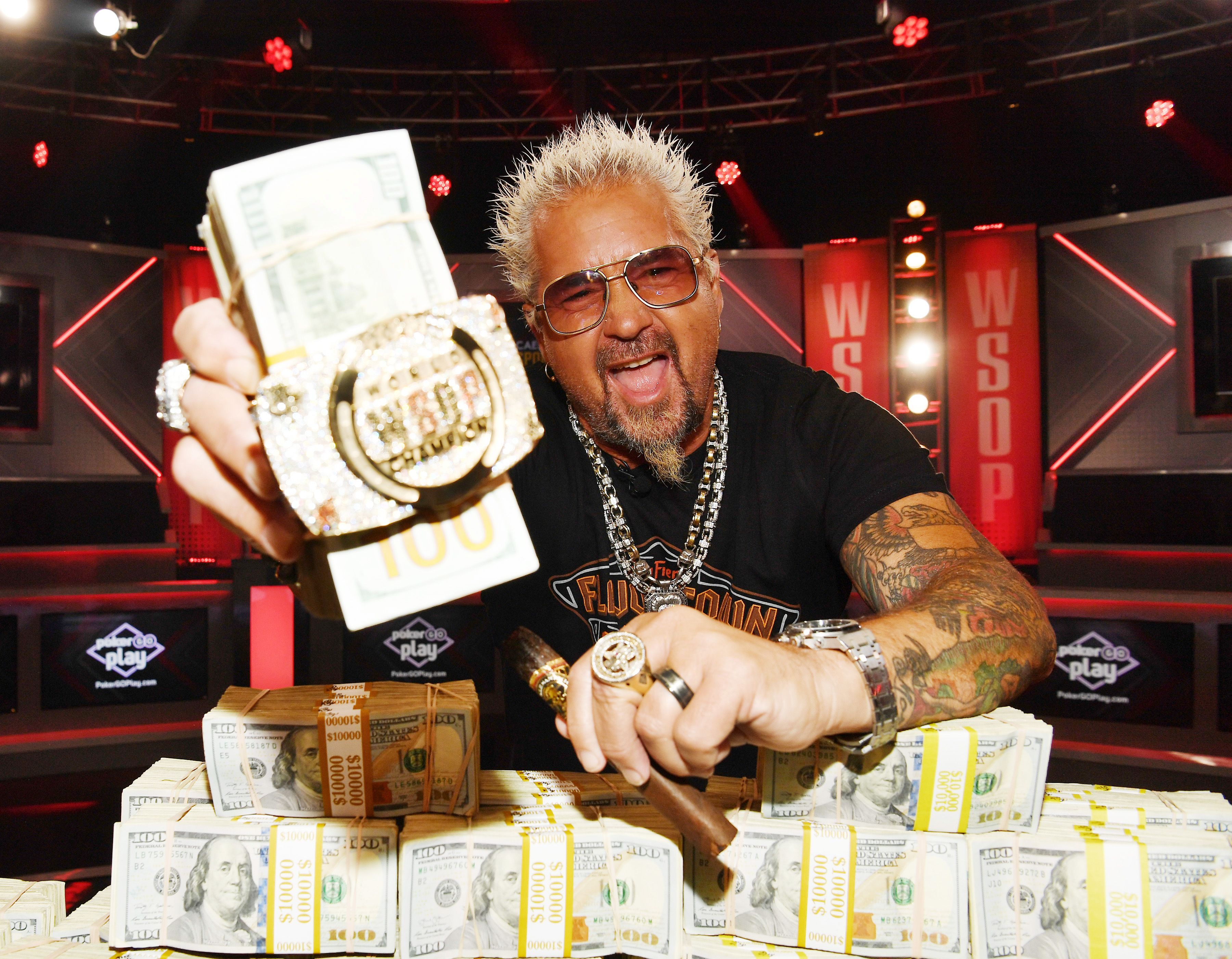 What Is Guy Fieri S Net Worth   Guy Fieri Poses With 2023 World Series Of Poker Main News Photo 1692123122 