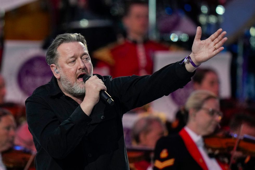 queen elizabeth ii platinum jubilee 2022  platinum party at the palace guy garvey of elbow