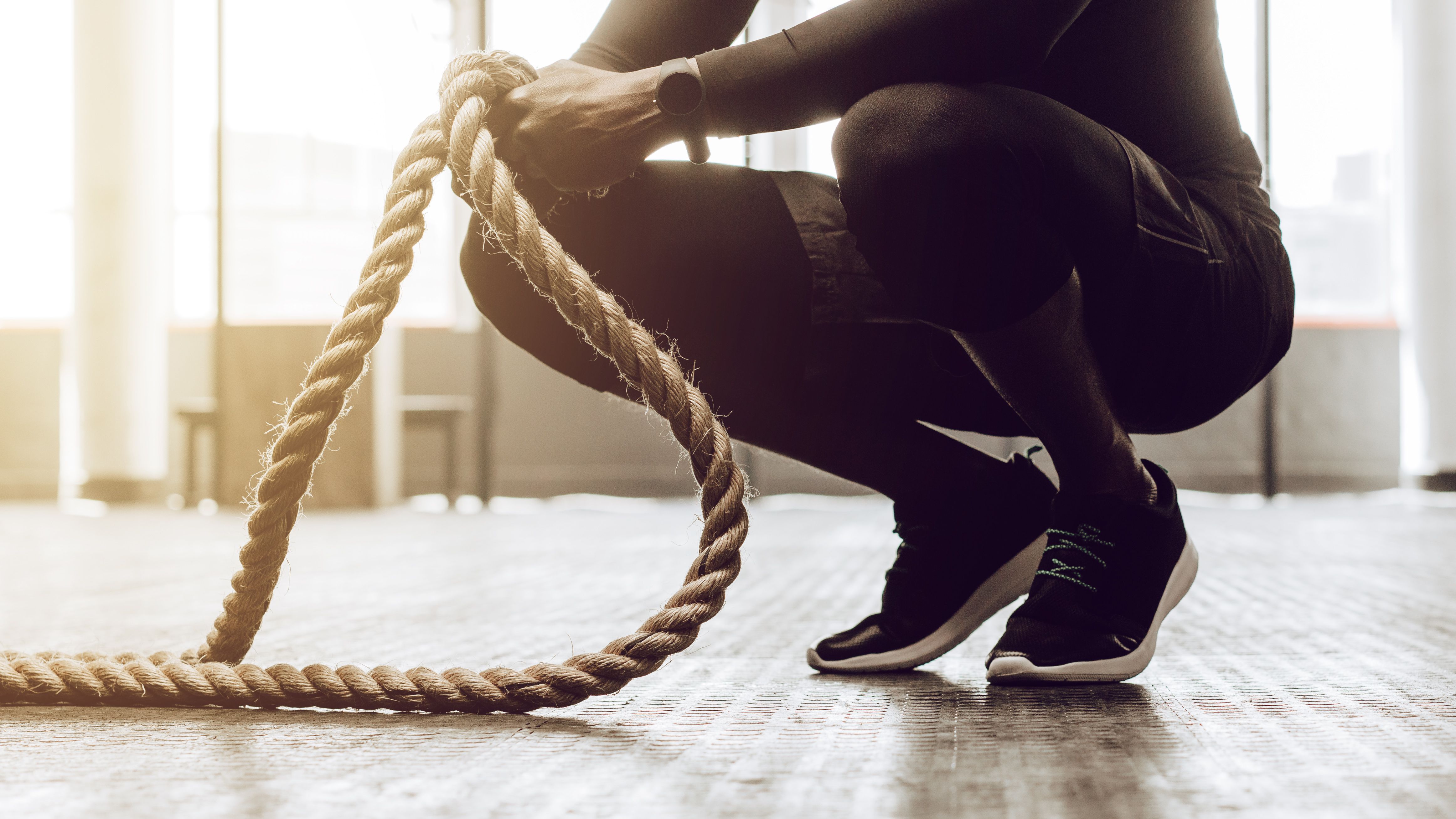 Battle Ropes Workout - Abs Workout With Battle Ropes