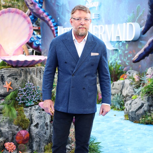 london, england may 15 guy ritchie attends the uk premiere of the little mermaid at odeon luxe leicester square on may 15, 2023 in london, england photo by hoda davainedave benettwireimage
