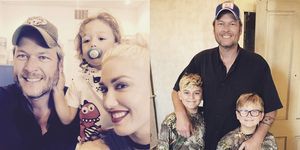 blake shelton just shared a rare story about being a stepdad to gwen stefani’s sons