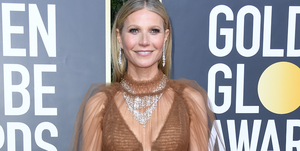 gwyneth paltrow dons a naked dress at the 2020 golden globes