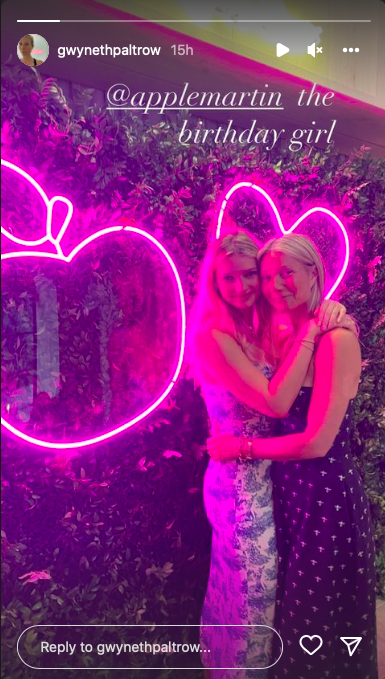 gwyneth paltrow's daughter apple looks identical to mum in new pics