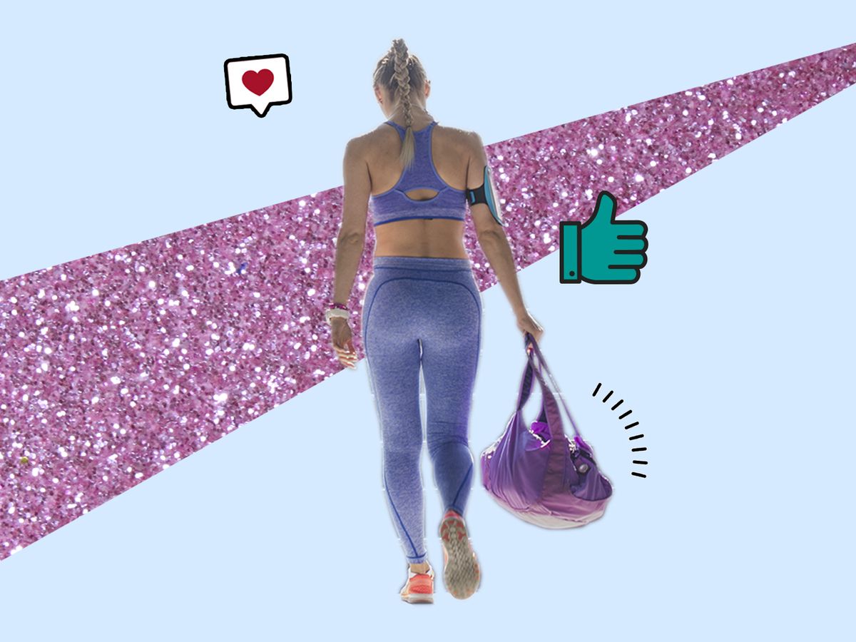Cinta para el pelo Workout - Purple - Gimnasio en Casa