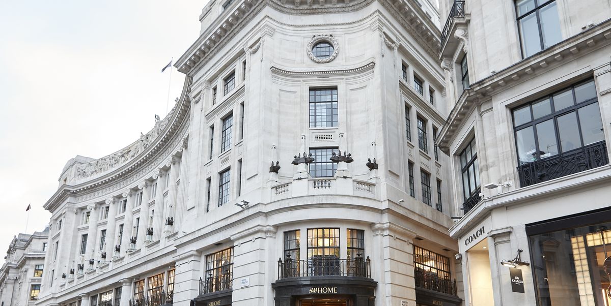 H&M Home Store Opens On London's Regent Street - H and M Home UK
