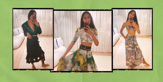 Radhika Sanghani tries on every look from H M x Anamika Khanna