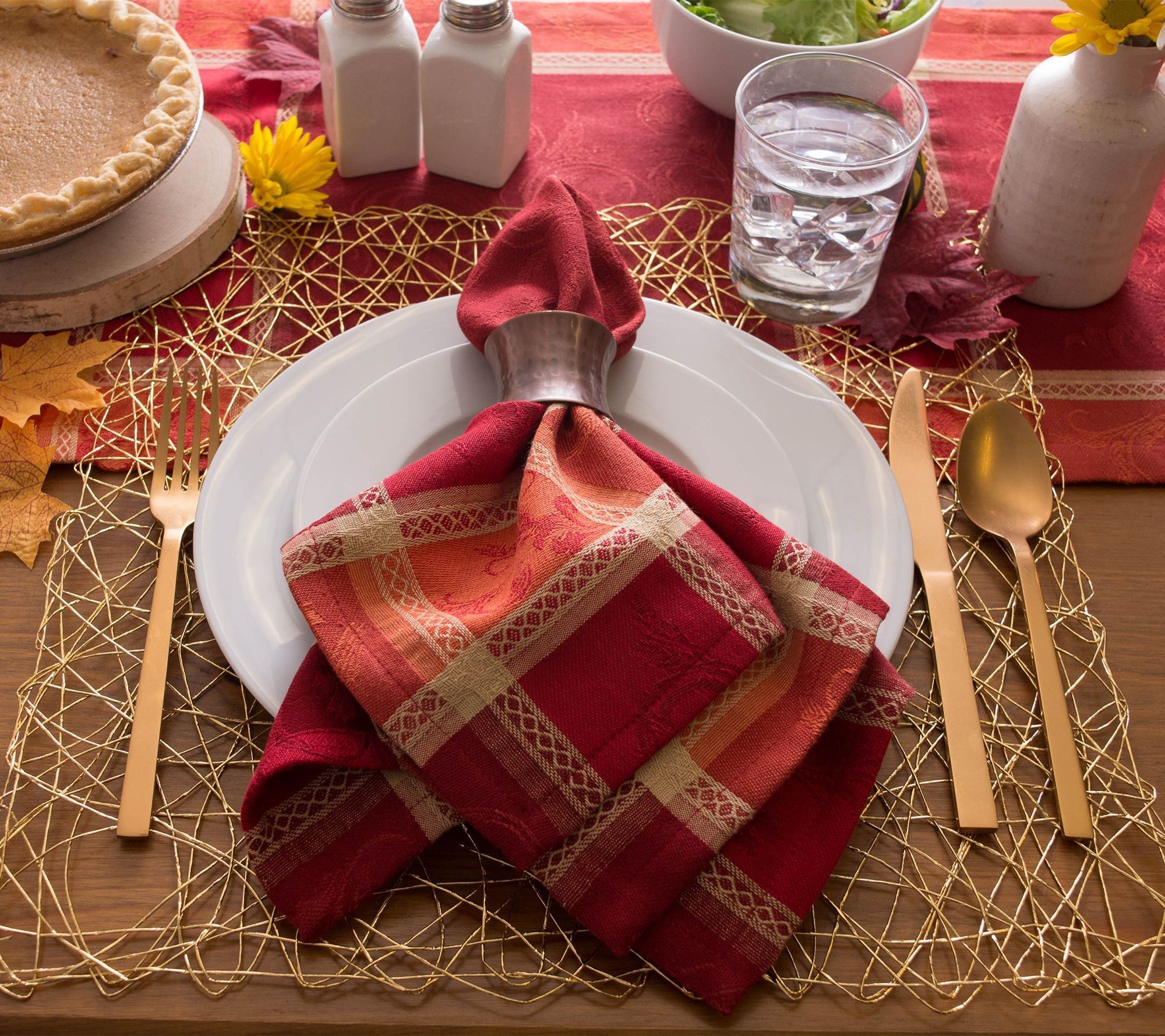 Create a wintry tablescape with white plates and napkins., How to Have the  Most Magical Harry Potter Christmas