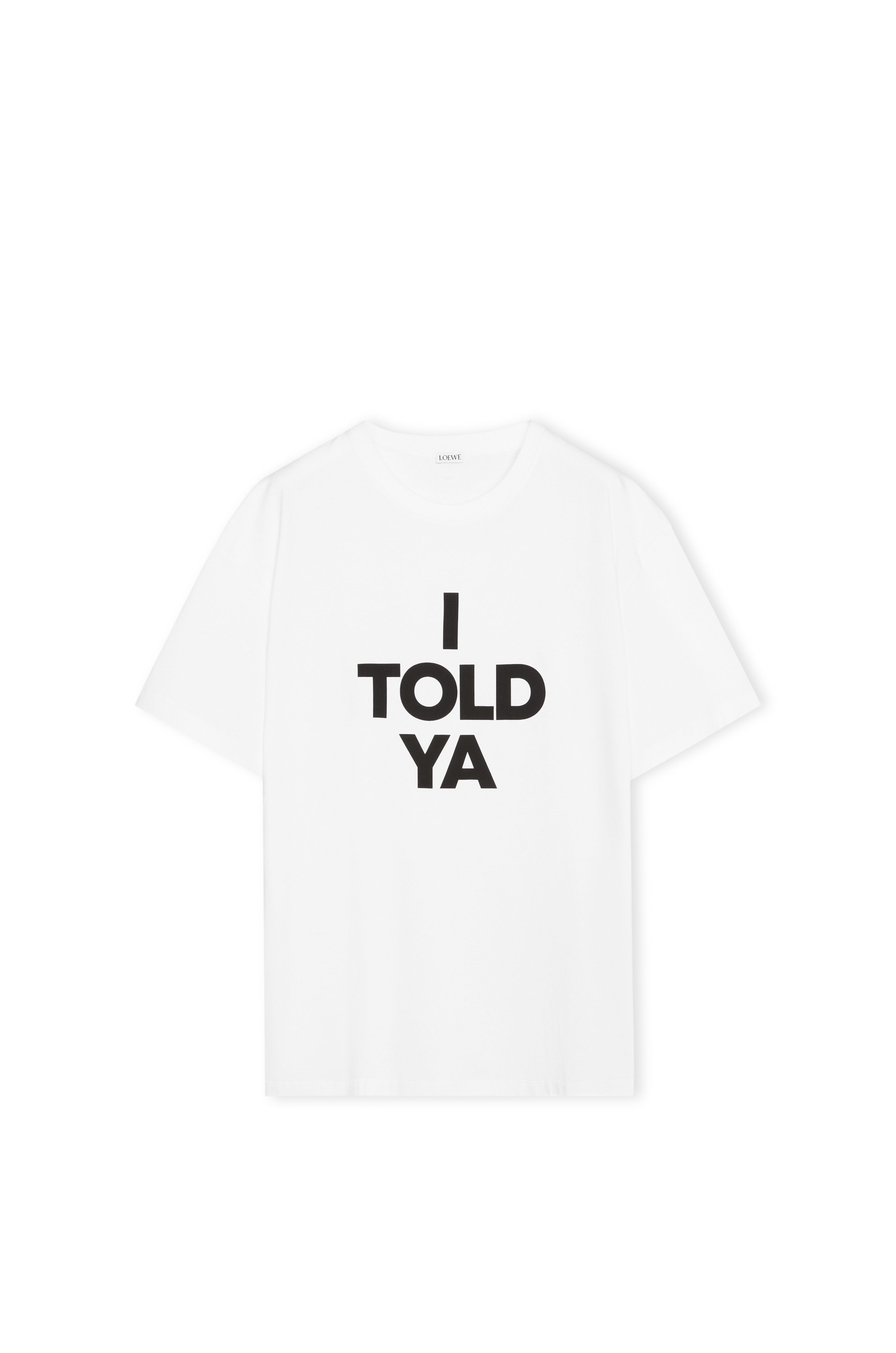 ロエベの「I TOLD YA」Tシャツが、早くも大ブームの予感 ロエベの「I TOLD YA」Tシャツが、早くも大ブームの予感