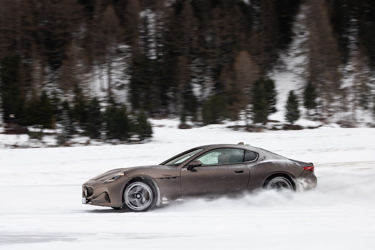 Maserati's EVs Are Stable in Snow but Hard to Hoon