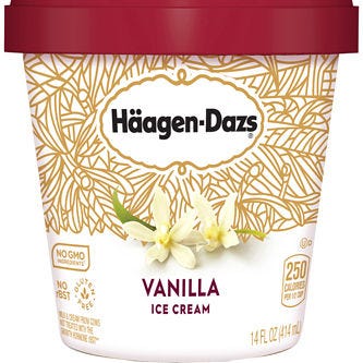 haagen dazs ice cream