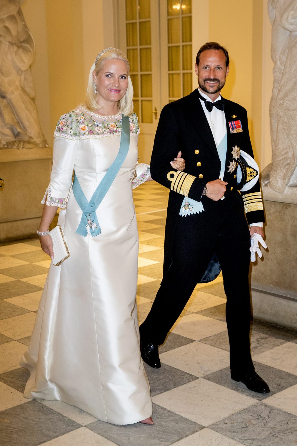 Haakon y Mette Marit de Noruega